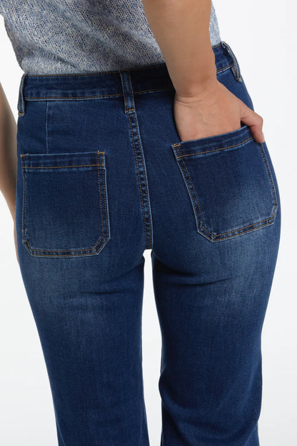 Flared jeans