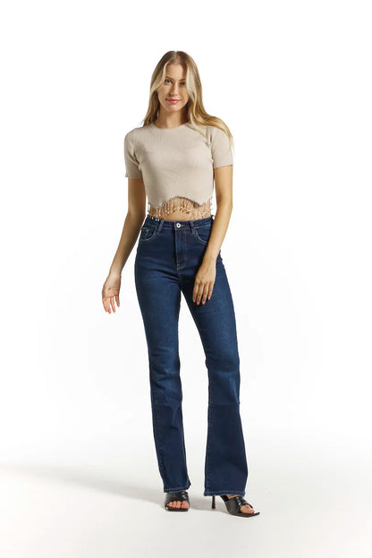 Flared jeans