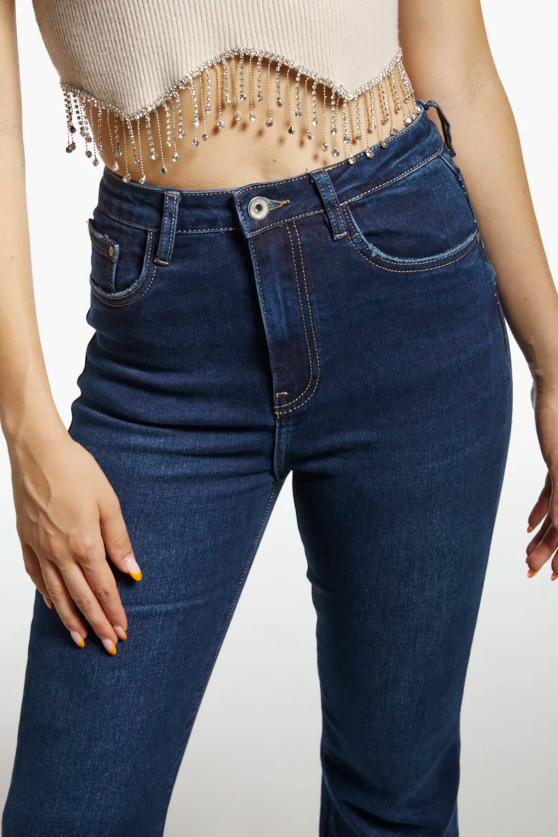 Flared jeans