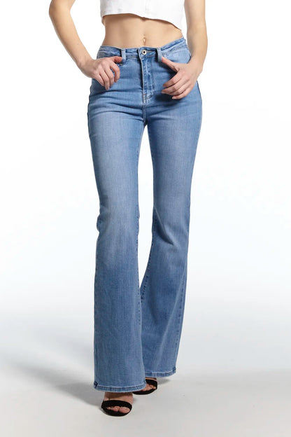 Flared jeans