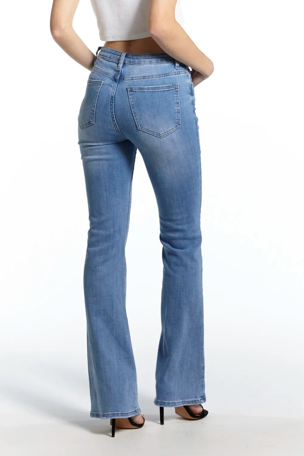 Flared jeans